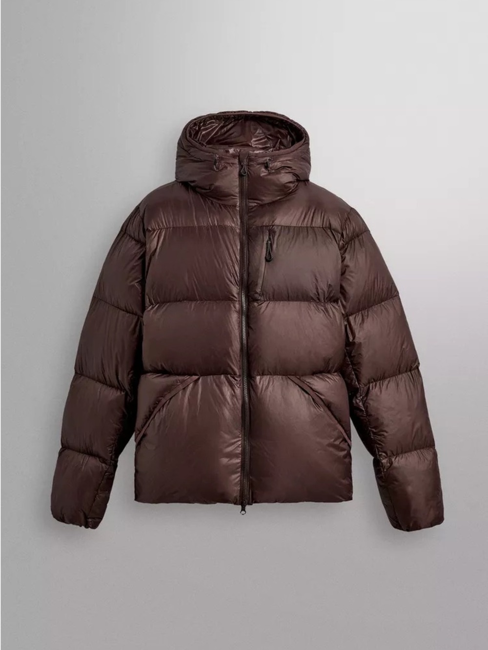ZARA Ski puffer jacket 90%down-10%feather